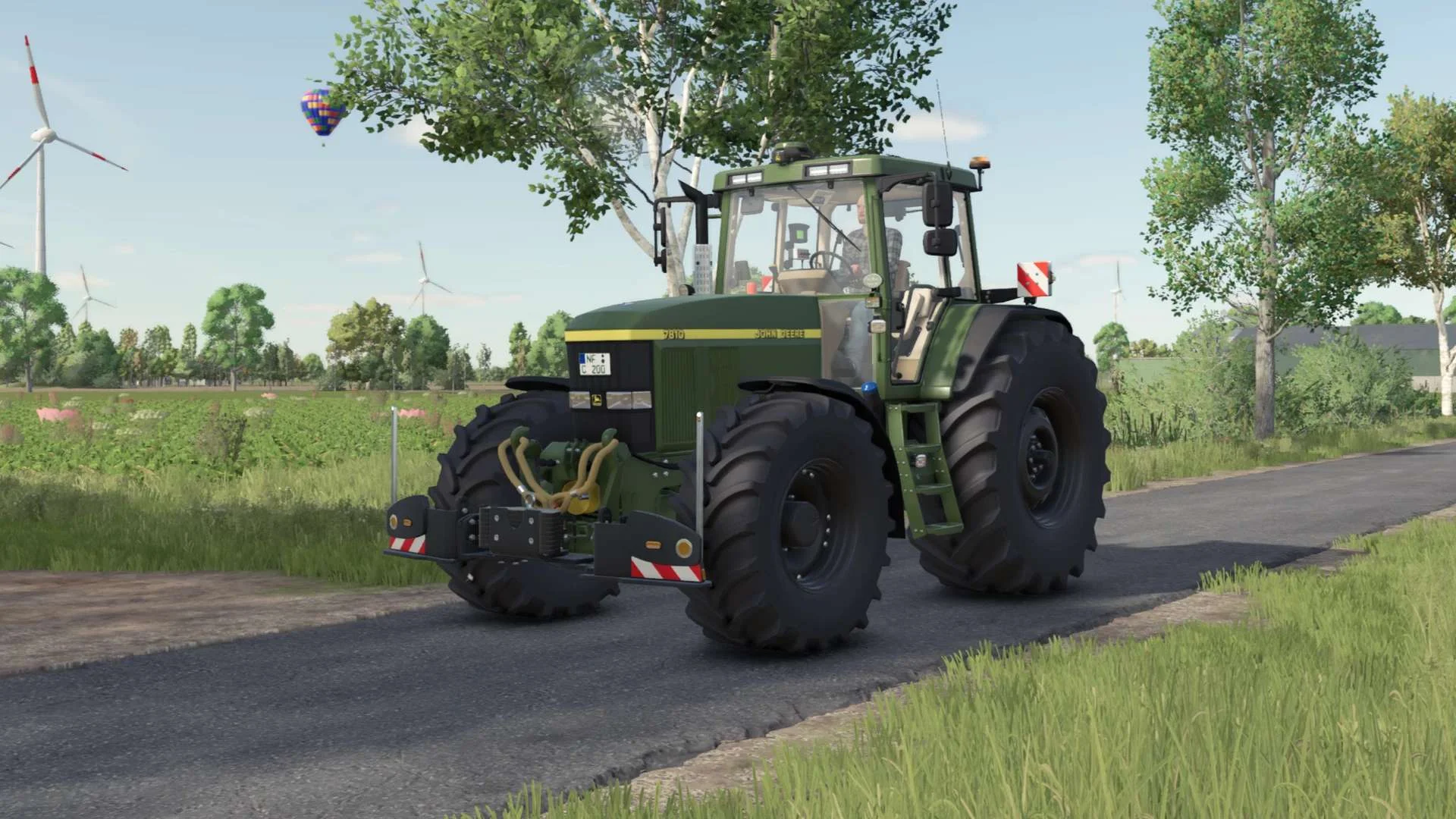 FS25 John Deere 7810 v1.0.0.3 Tractors Mod FS25 Mod Free Download