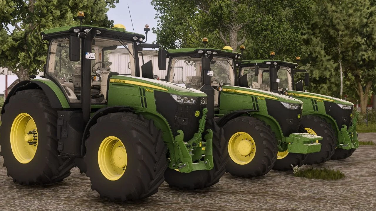FS25 John Deere 7R 2014-2019 V1.0 Tractors Mod