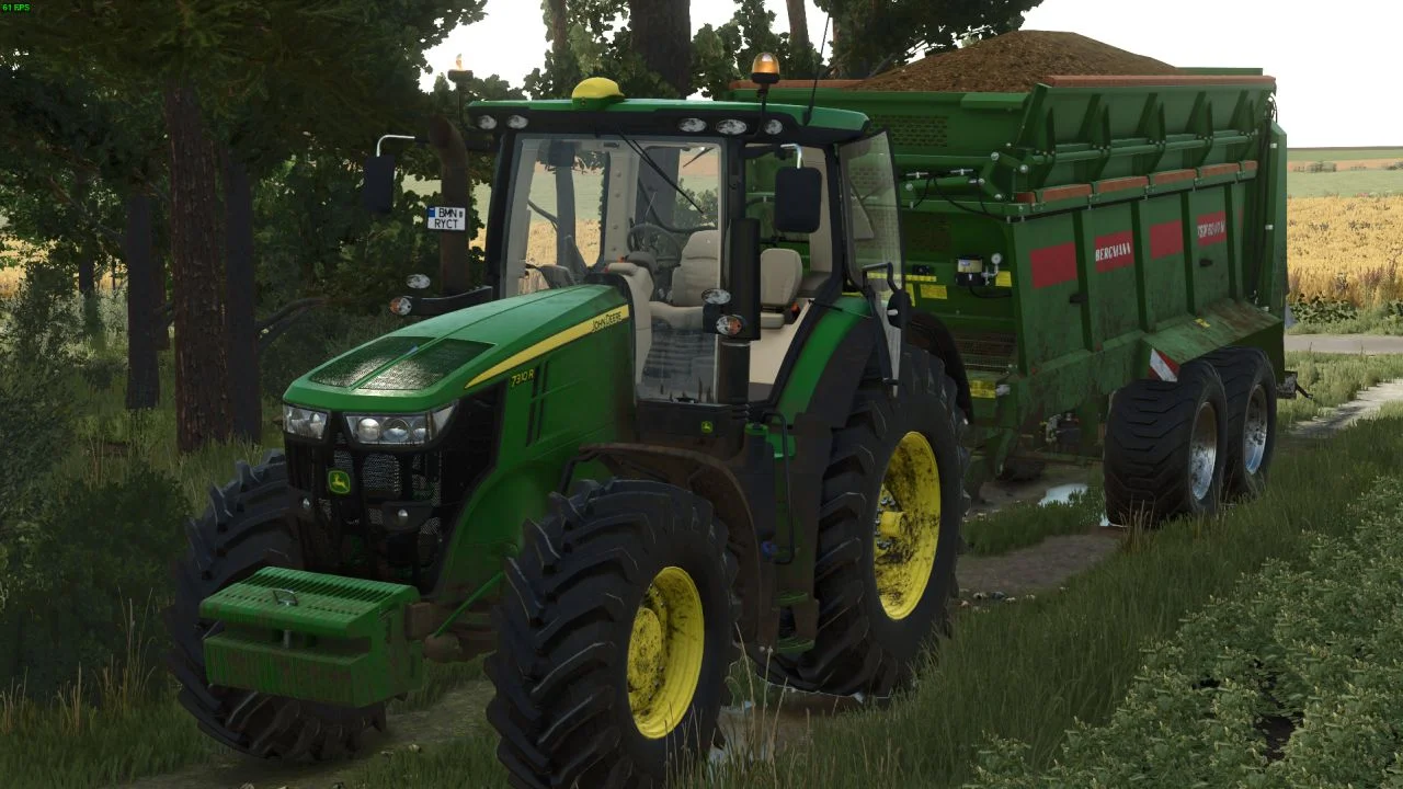 FS25 John Deere 7R 2014 V1.0.0.2 Tractors Mod FS25 Mod Free Download