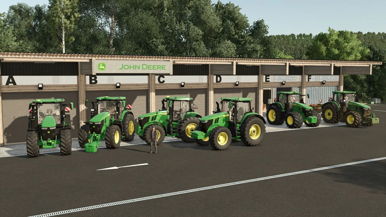 FS25 John Deere 7R Series 2020 V1.0 Tractors Mod