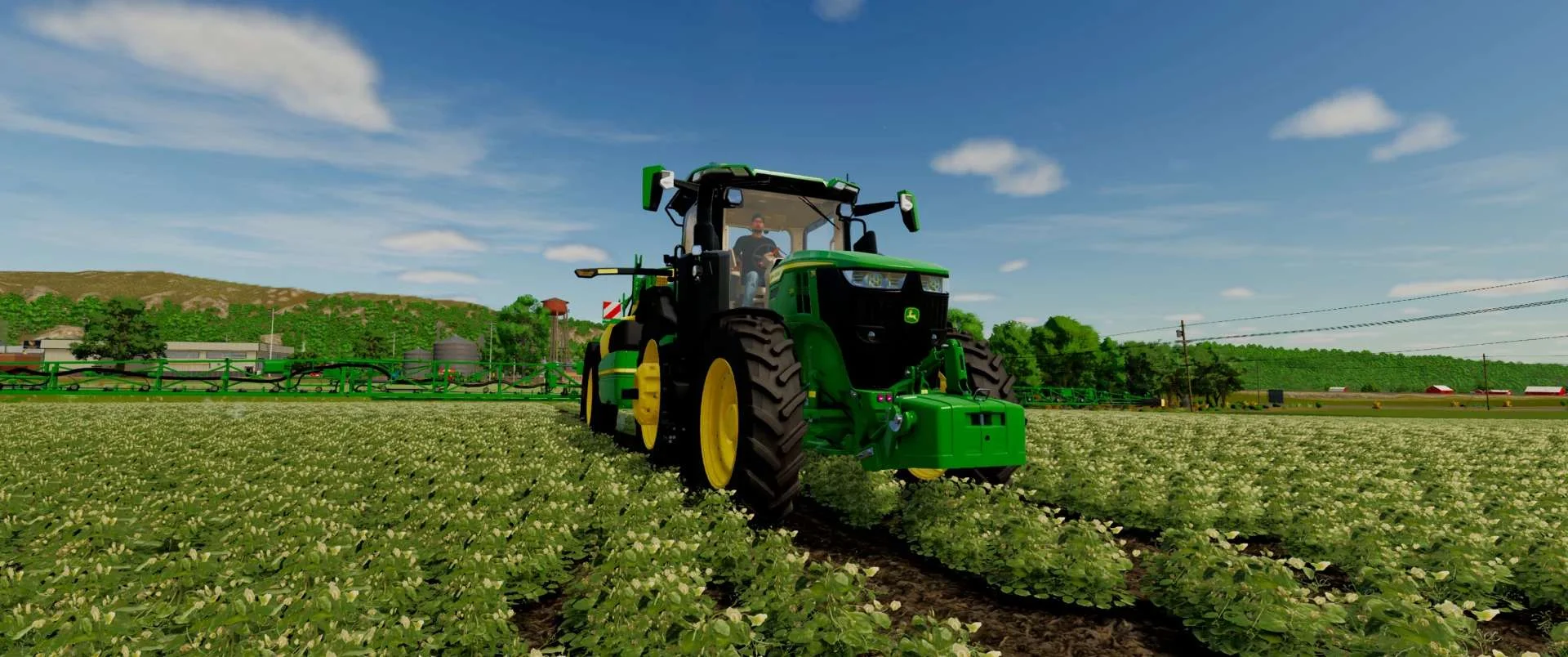 FS25 John Deere 7R US v1.0 Tractors Mod FS25 Mod Free Download
