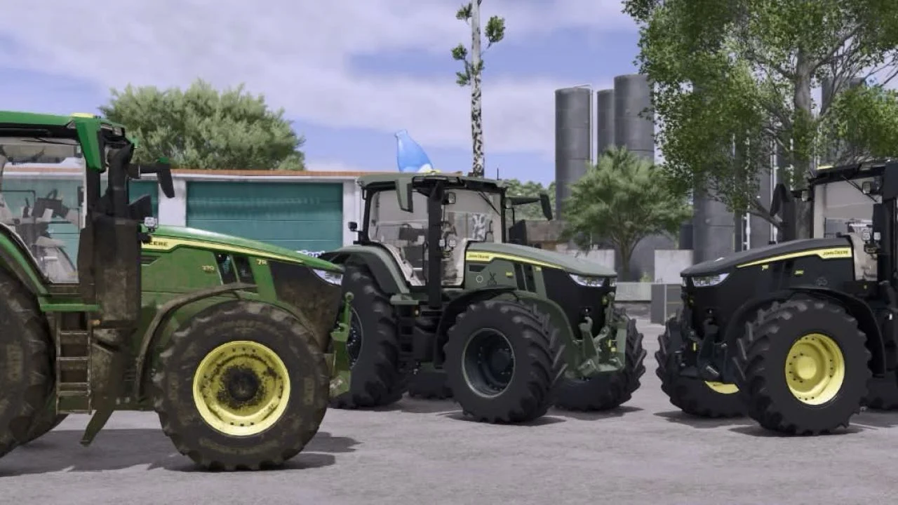 FS25 John Deere 7R V3.0.0.1 Tractors Mod