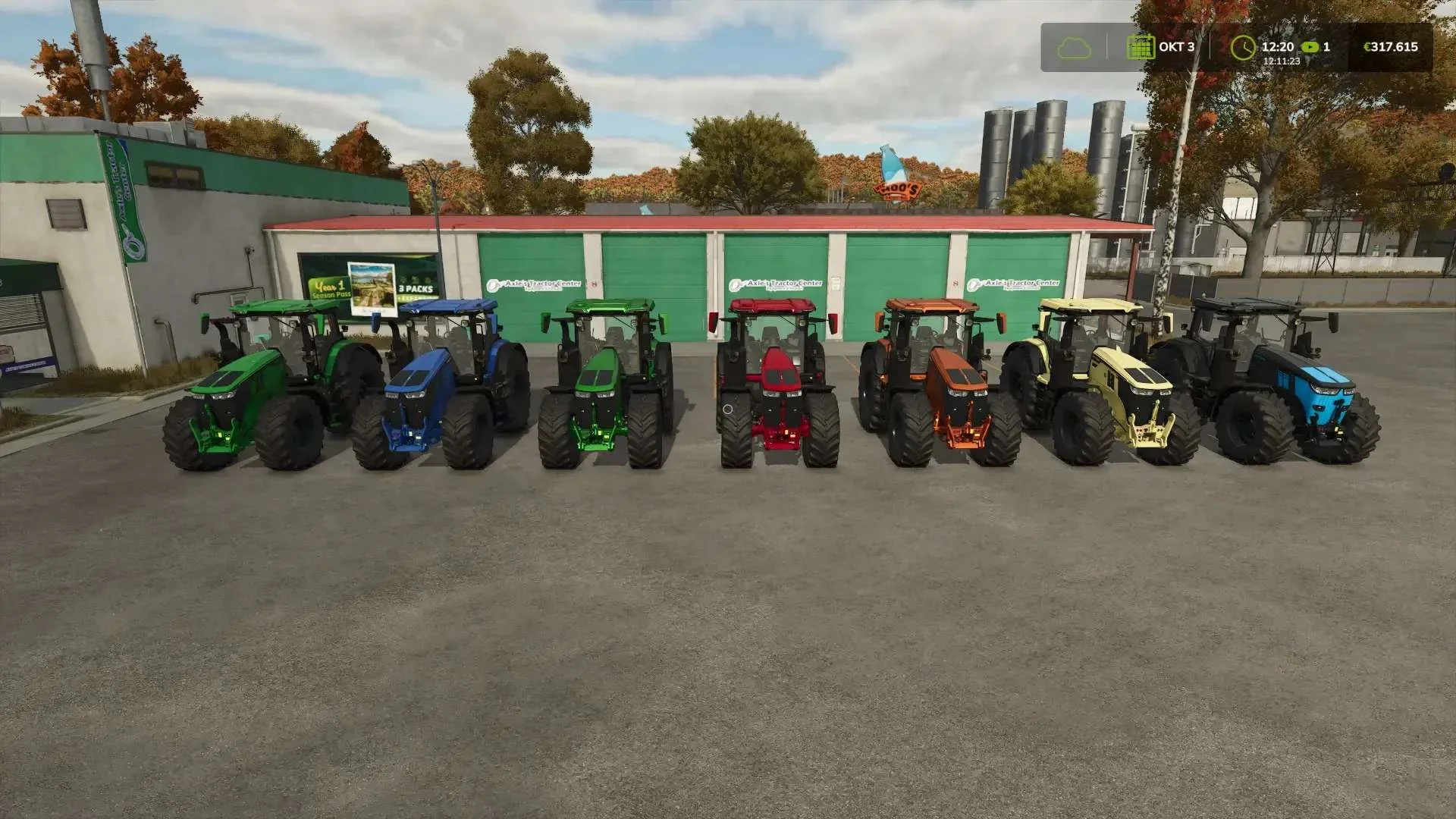 FS25 John Deere 7R with front loader v1.0.0.4 Tractors Mod FS25 Mod Free Download