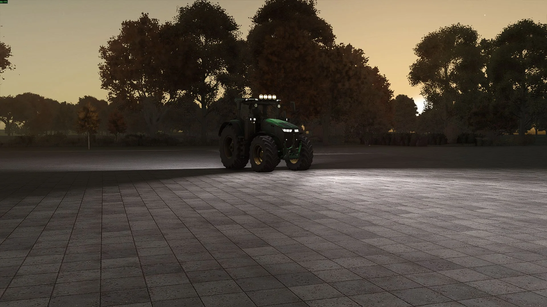FS25 John Deere 7R Wolf V1.0 Tractors Mod