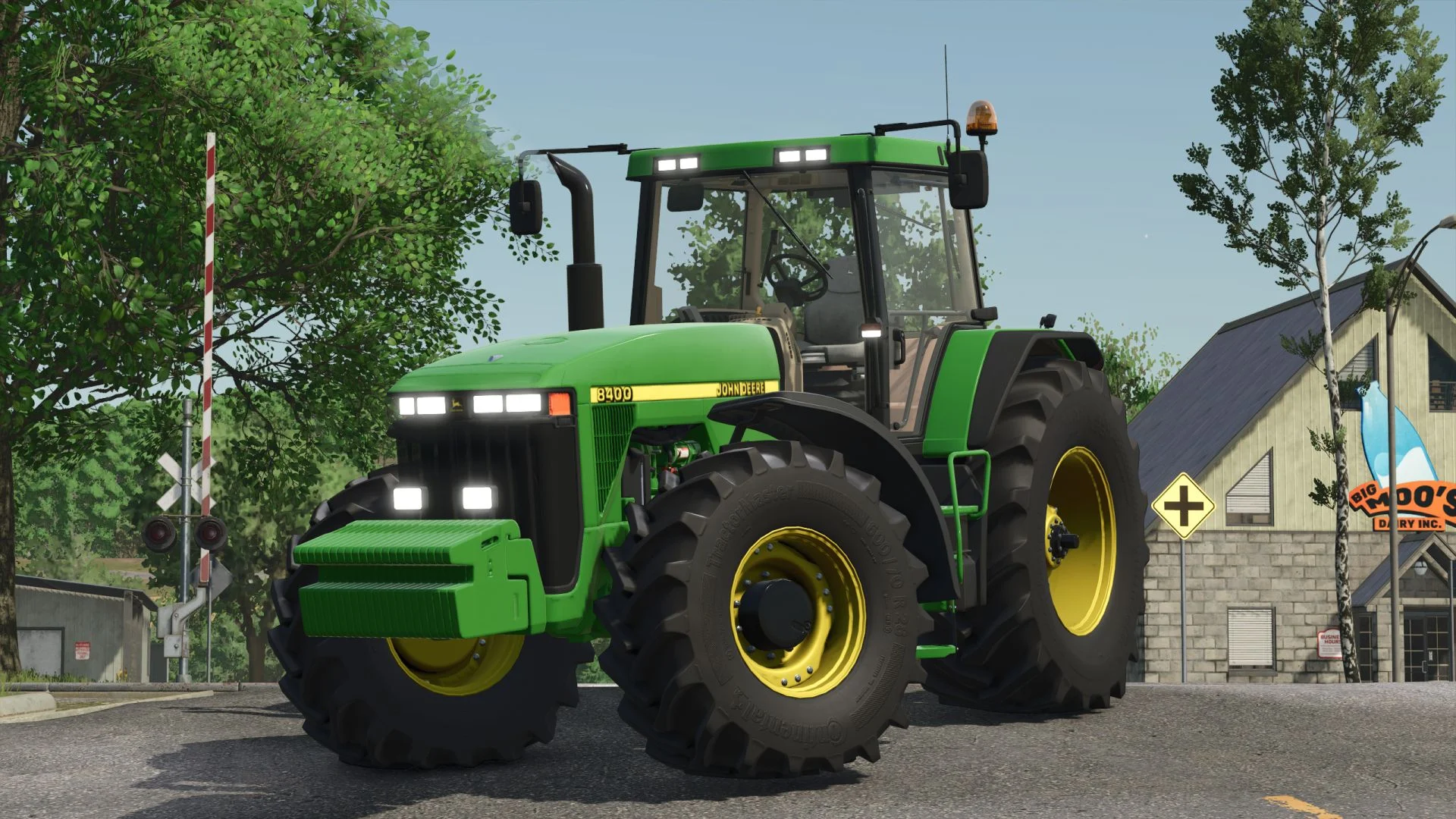 FS25 John Deere 8000 Series v1.0 Tractors Mod FS25 Mod Free Download