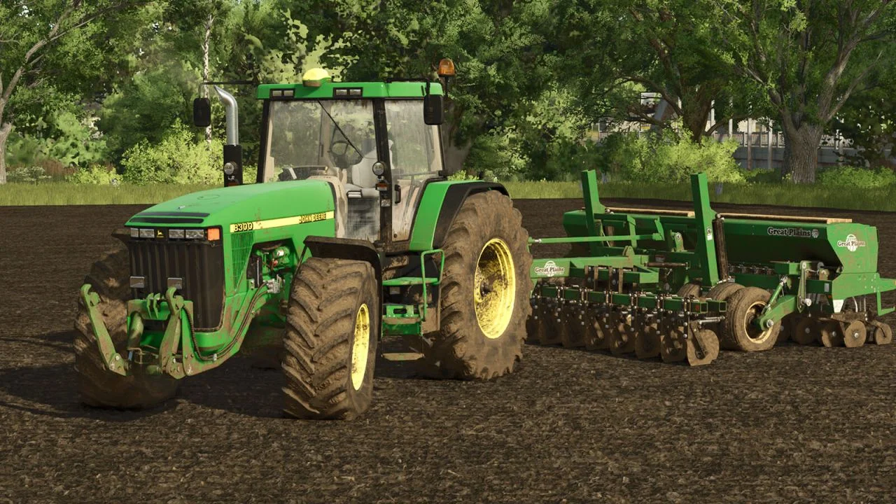 FS25 John Deere 8000 V1.1 Tractors Mod