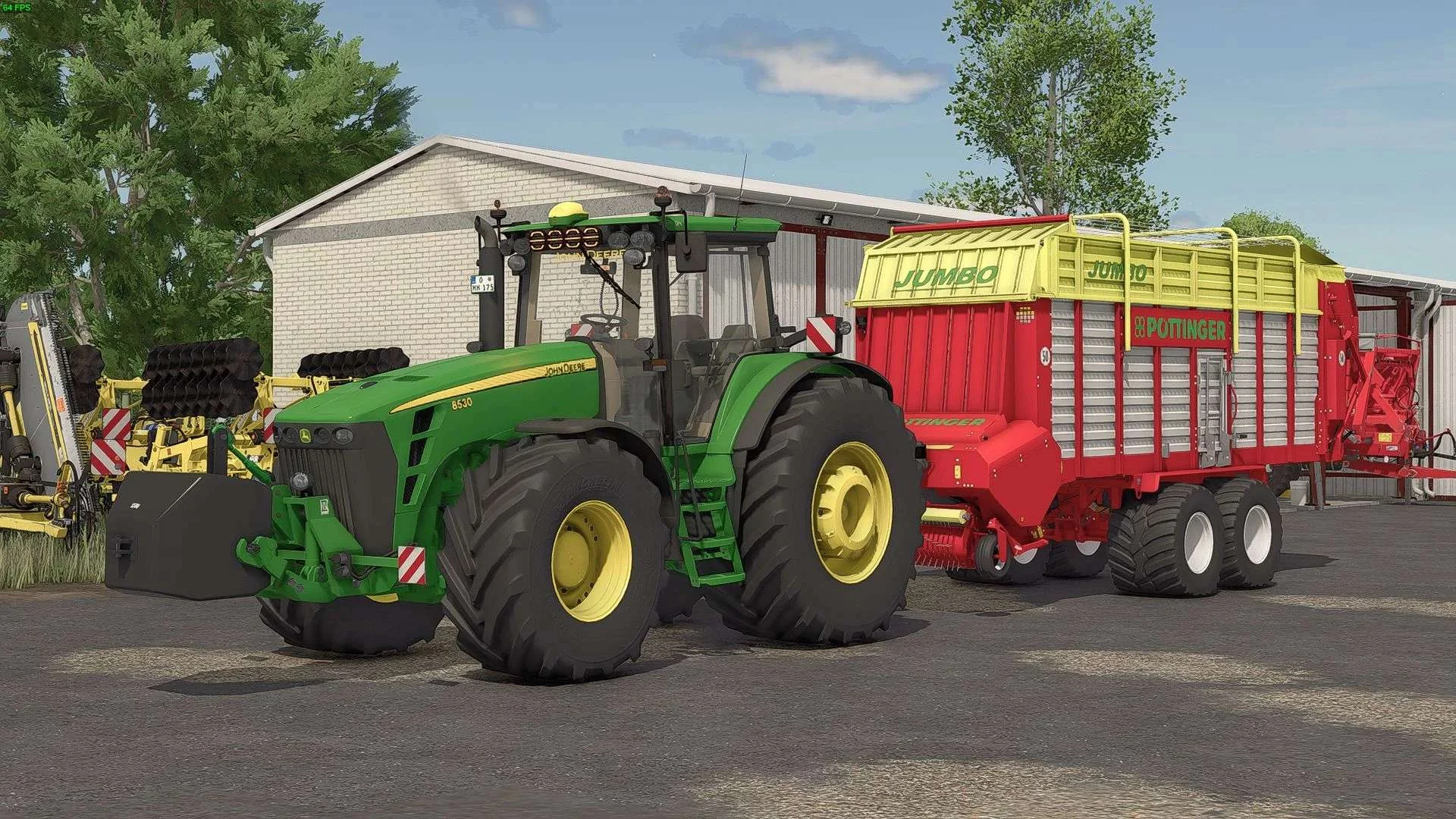 FS25 John Deere 8030 Edit v1.0 Tractors Mod FS25 Mod Free Download