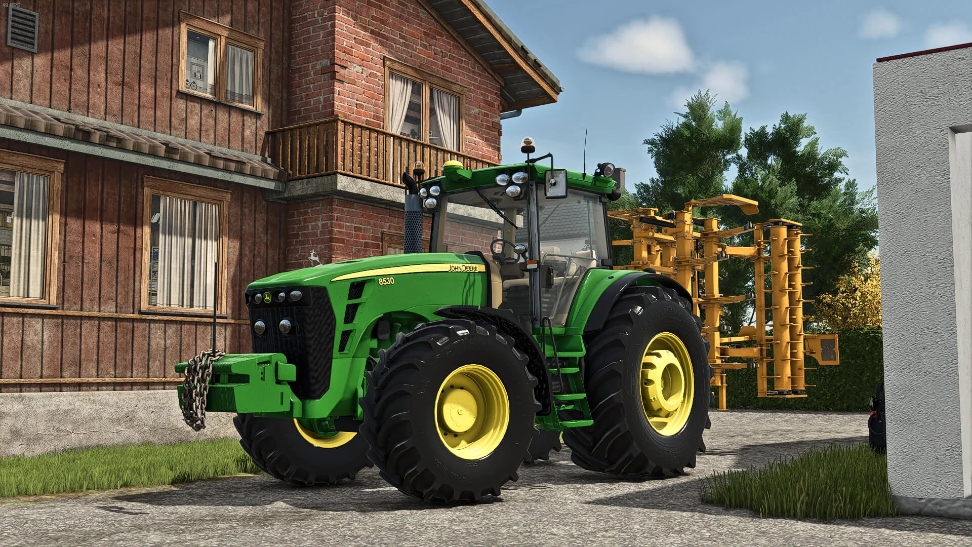 FS25 John Deere 8030 Series V1.0 Tractors Mod FS25 Mod Free Download