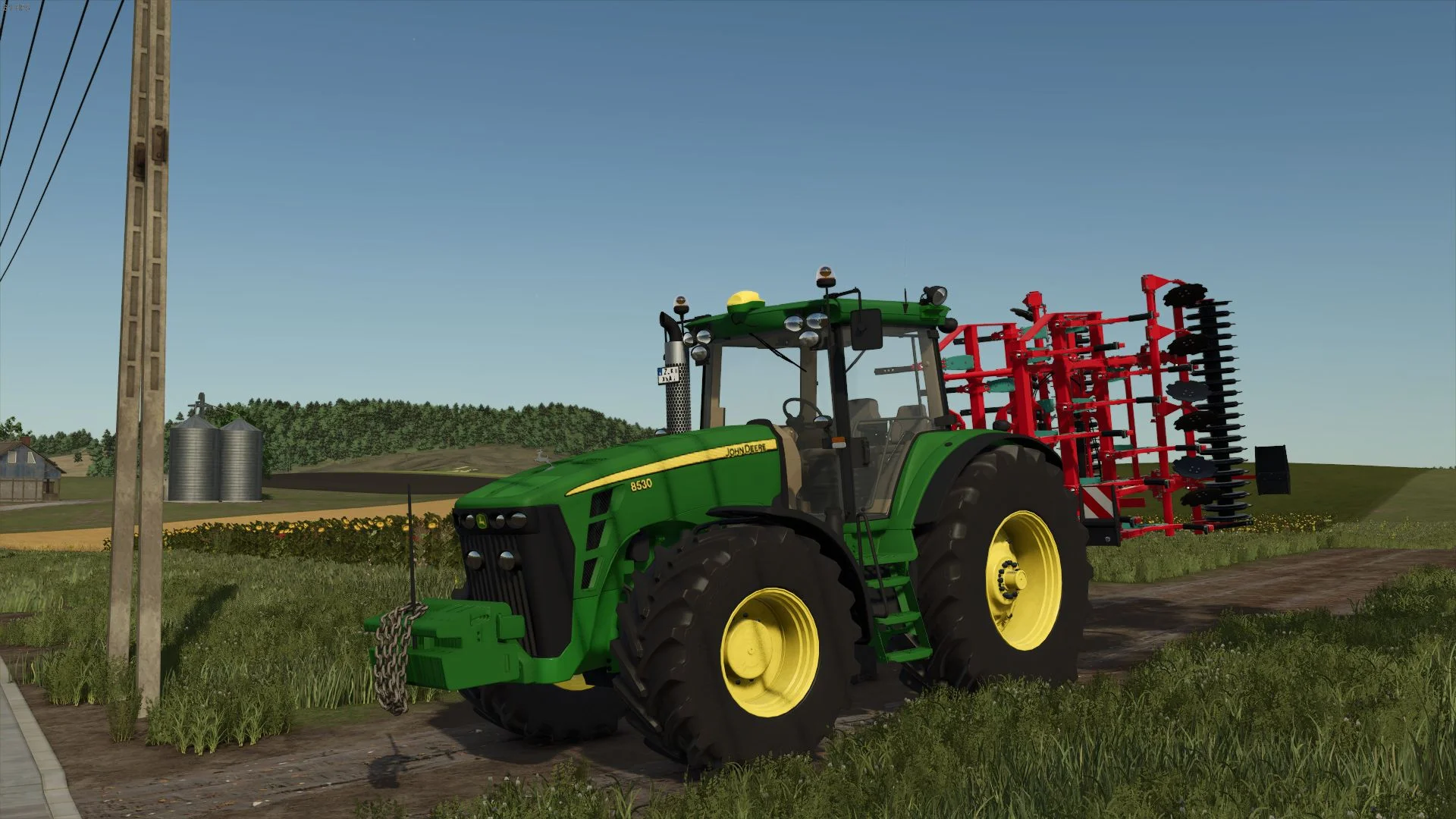FS25 John Deere 8030 Series V1.1 Tractors Mod FS25 Mod Free Download