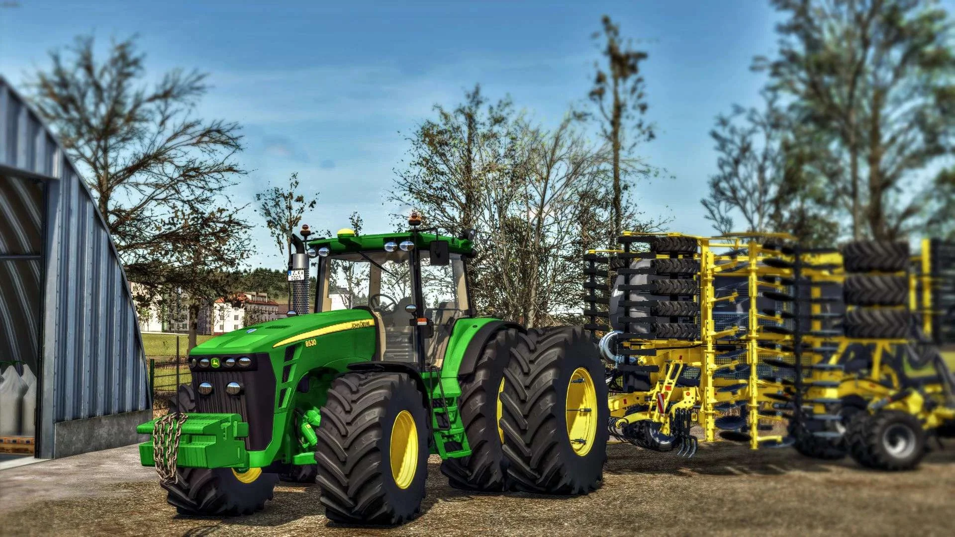 FS25 John Deere 8030 Series v1.2.1 Tractors Mod FS25 Mod Free Download