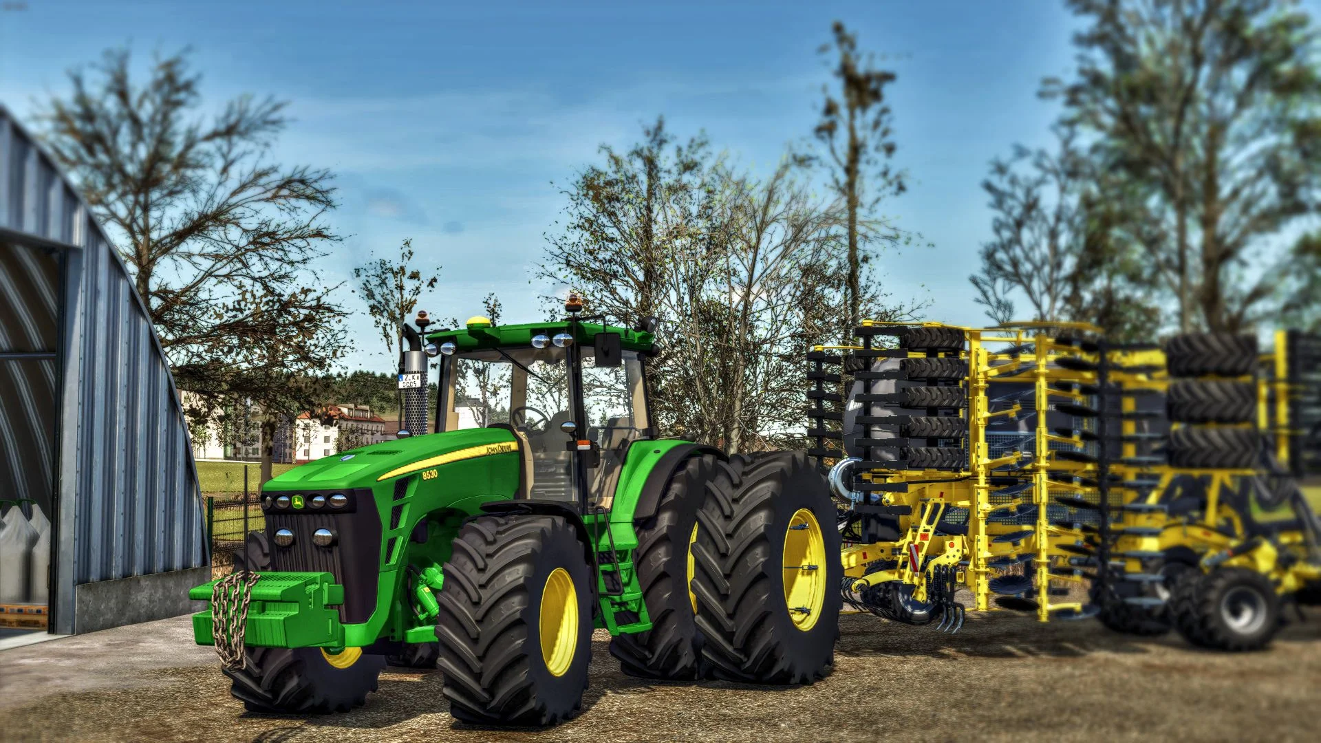 FS25 John Deere 8030 Series V1.2.3 Tractors Mod FS25 Mod Free Download