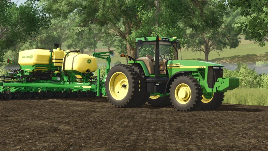 FS25 JOHN DEERE 8100 v1.0 Tractors Mod FS25 Mod Free Download
