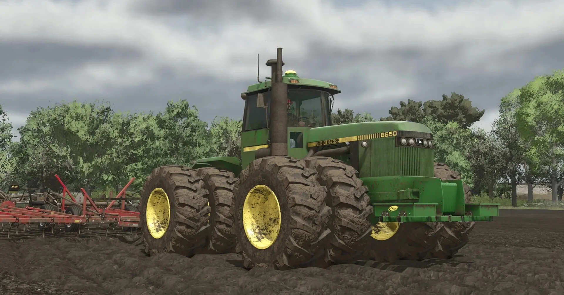 FS25 John Deere 8650 v1.3 Tractors Mod FS25 Mod Free Download