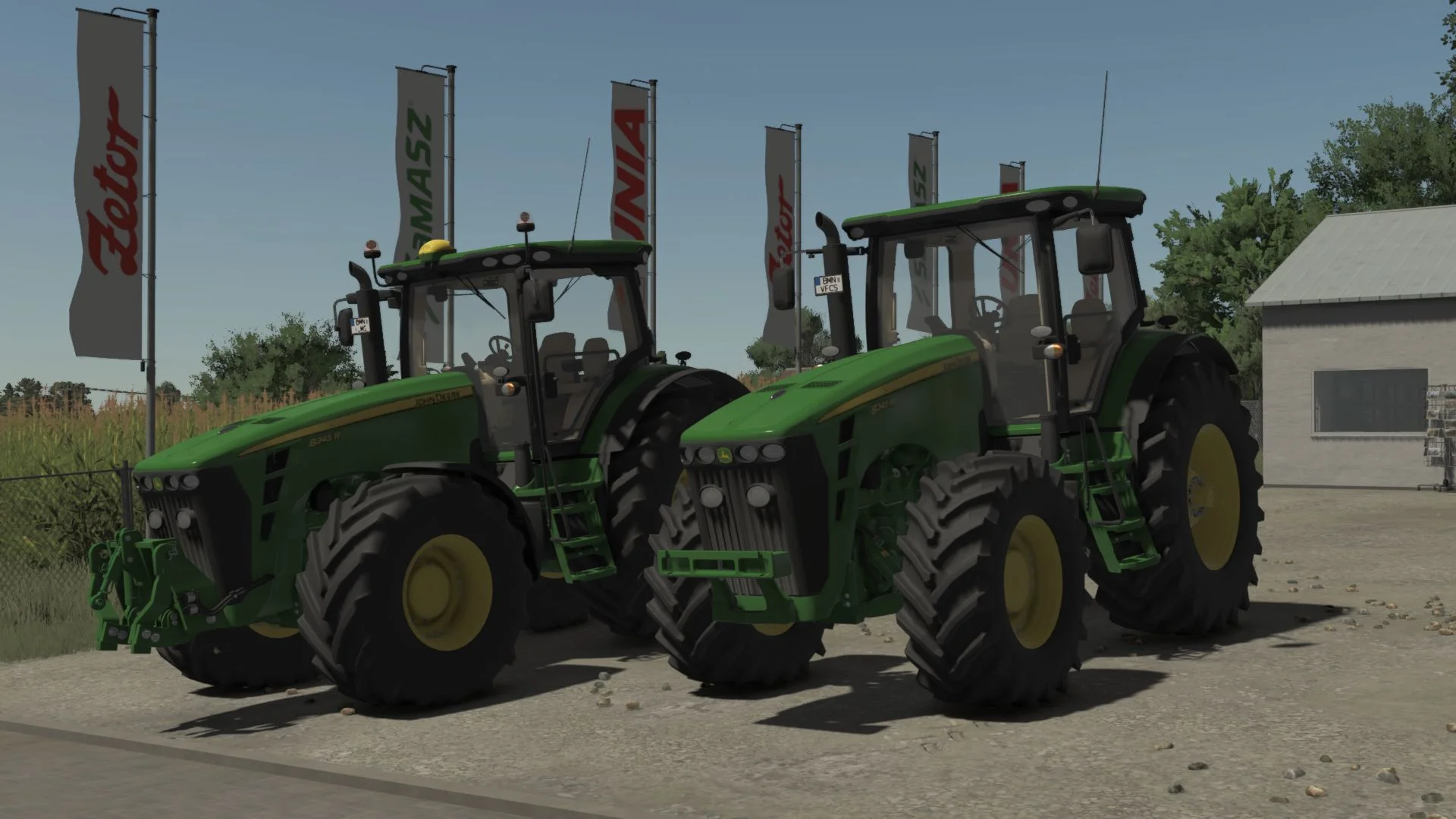 FS25 John Deere 8R 2009 V1.0 Tractors Mod FS25 Mod Free Download