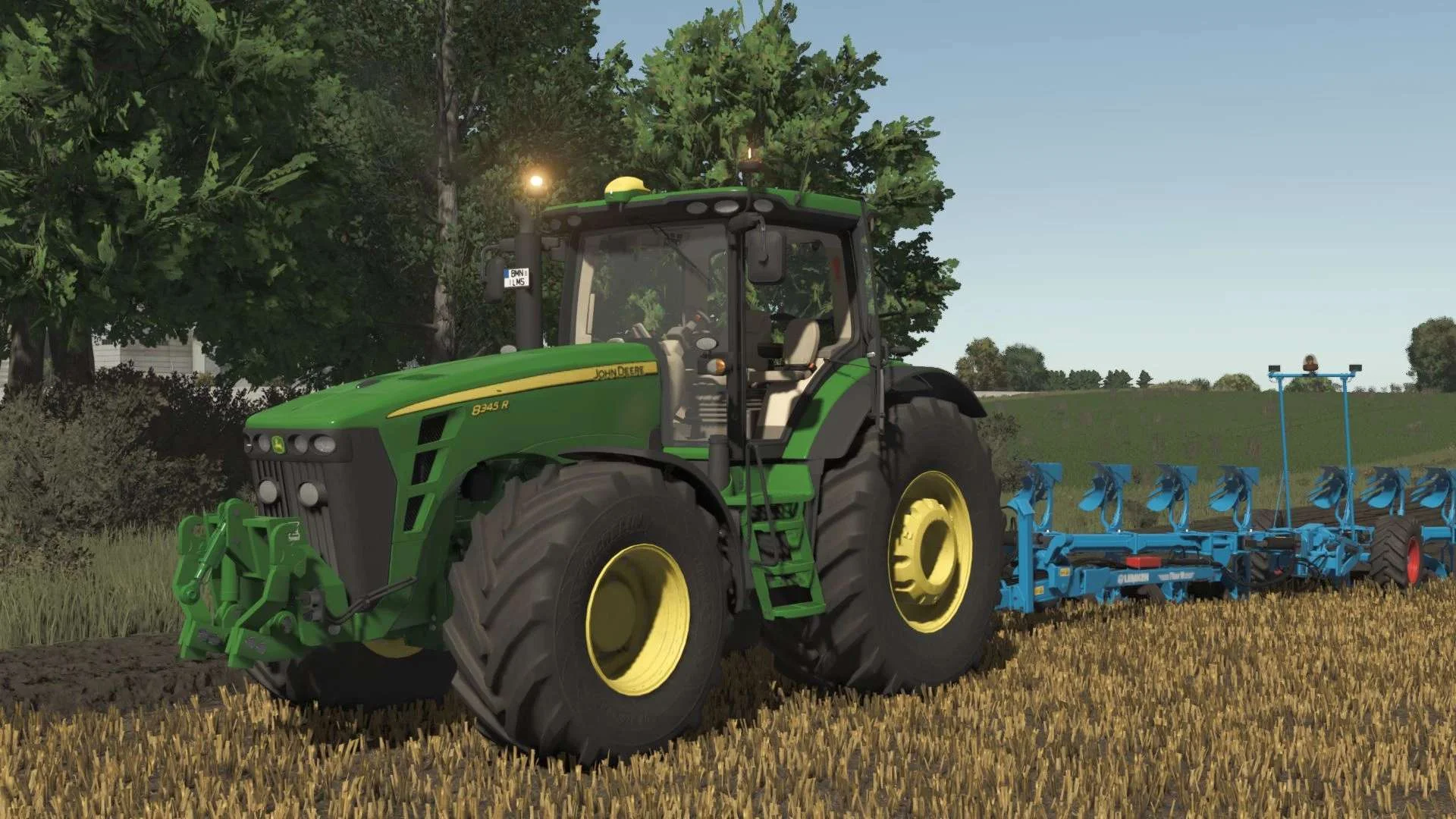 FS25 John Deere 8R 2009 v1.2 Tractors Mod FS25 Mod Free Download