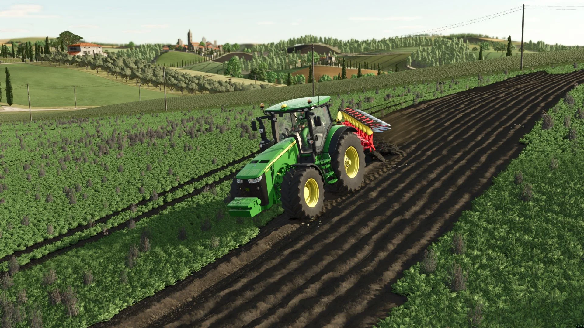 FS25 John Deere 8R 2011 V1.0 Tractors Mod