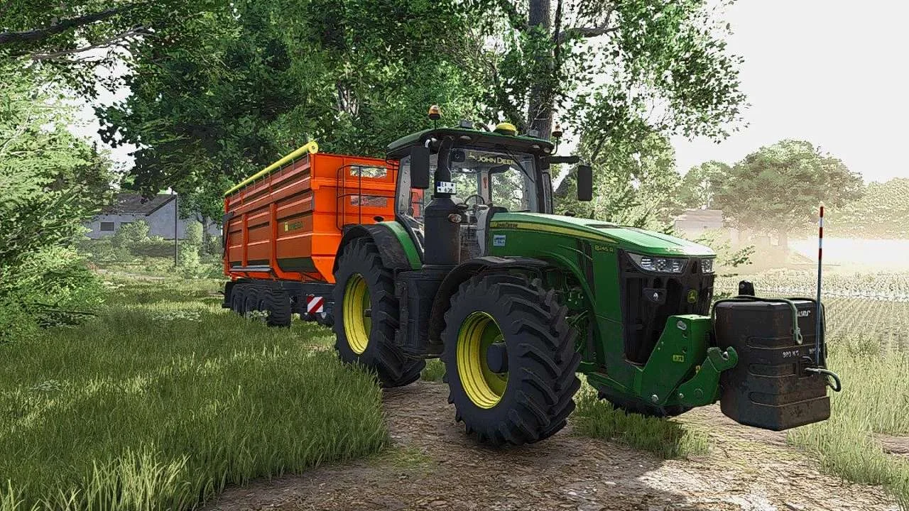 FS25 John Deere 8R 2016 Edit v1.0 Tractors Mod FS25 Mod Free Download