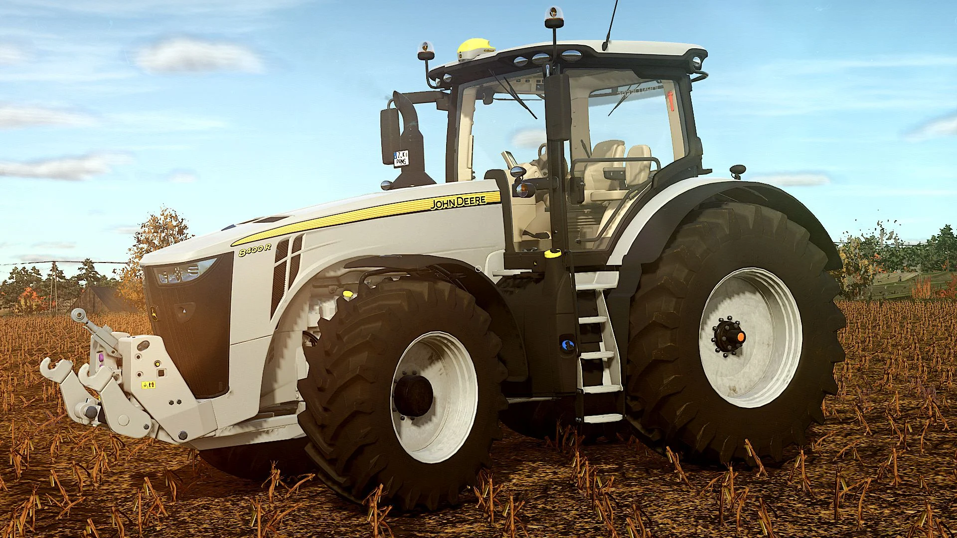 FS25 John Deere 8R 2016 Silver Edition V1.0 Tractors Mod FS25 Mod Free Download