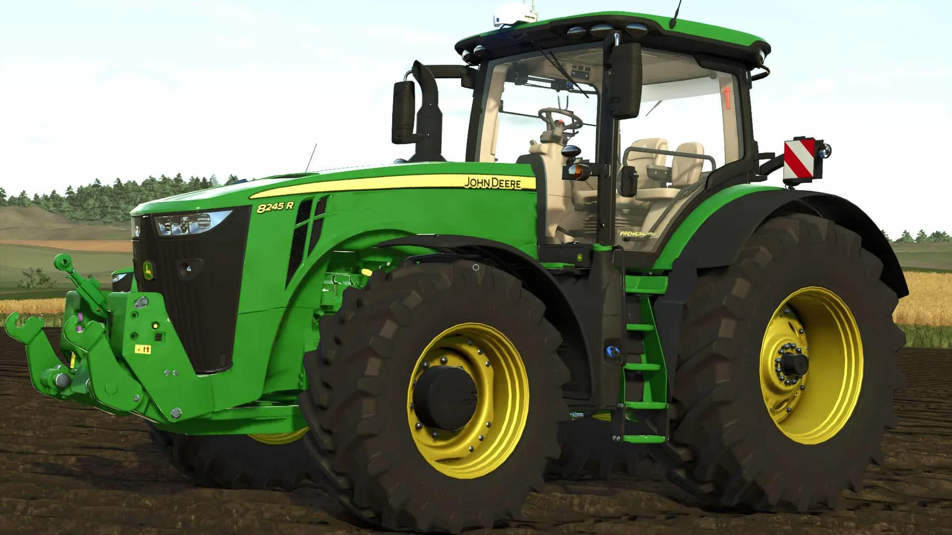 FS25 John Deere 8R 2016 v2.0 Tractors Mod FS25 Mod Free Download