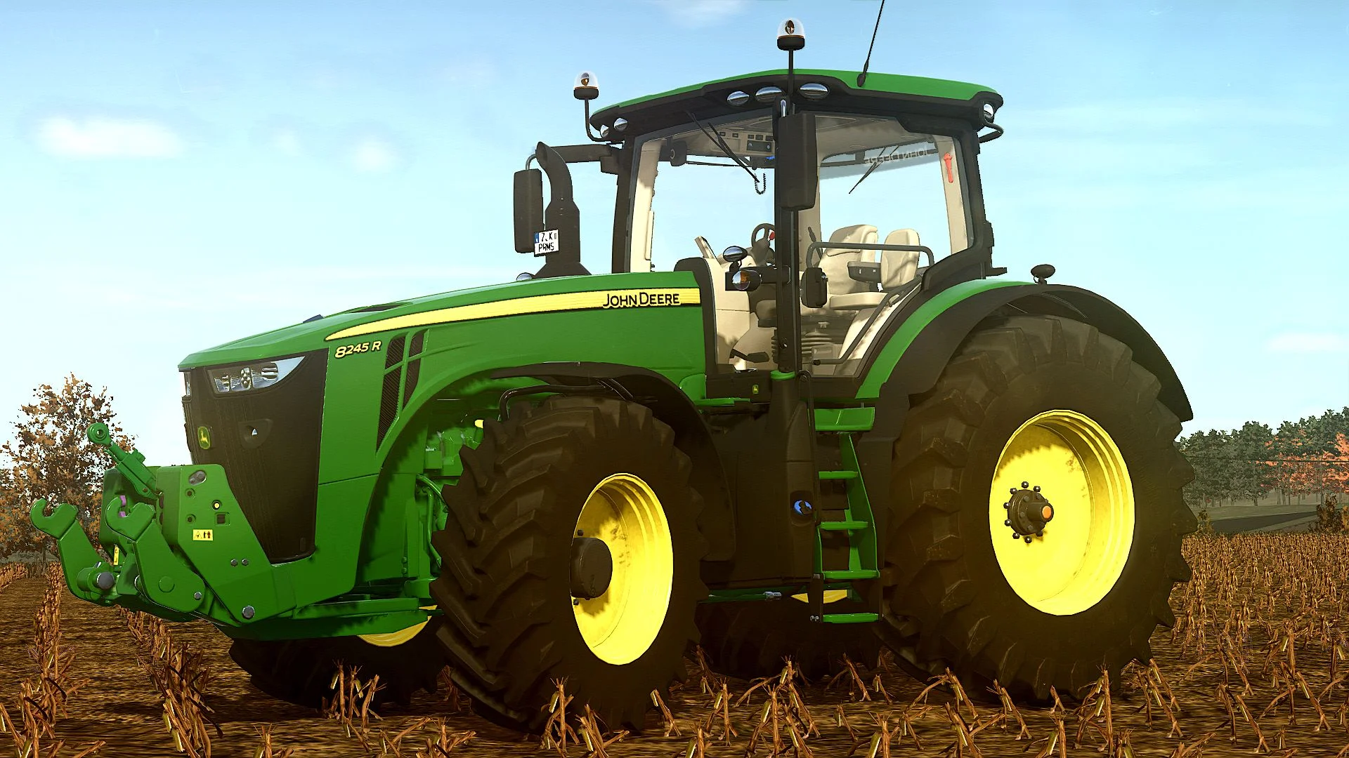 FS25 John Deere 8R 2016 V3.0.0.1 Tractors Mod FS25 Mod Free Download