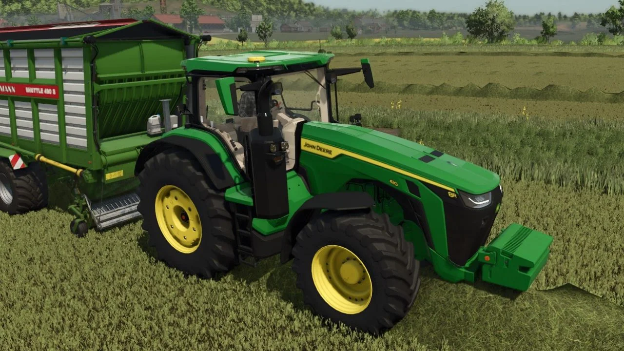 FS25 John Deere 8R Chiptuned v1.0 Tractors Mod FS25 Mod Free Download
