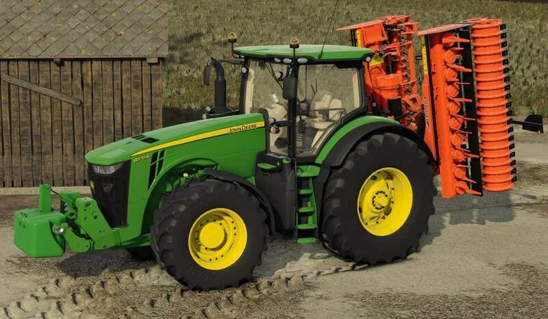 FS25 John Deere 8R Series (2014-2019) v1.0 Tractors Mod FS25 Mod Free Download