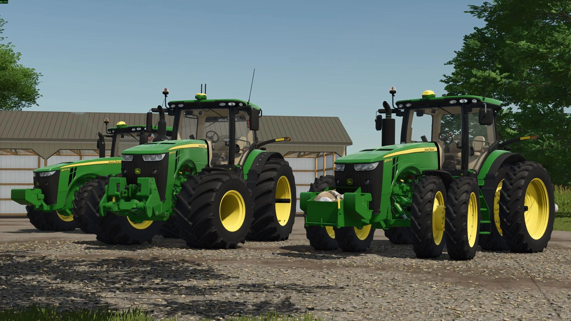 FS25 John Deere 8R Series 2014 US V1.0 Tractors Mod