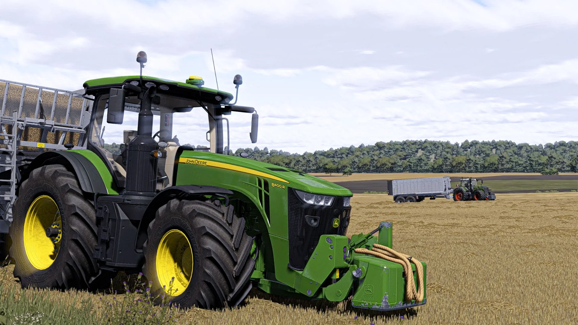 FS25 John Deere 8R Series 2014 V1.0 Tractors Mod FS25 Mod Free Download