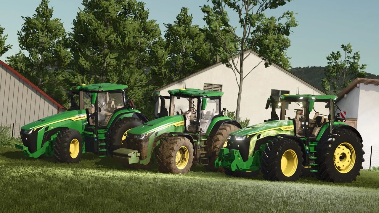 FS25 John Deere 8R Series 2020 V1.0 Tractors Mod