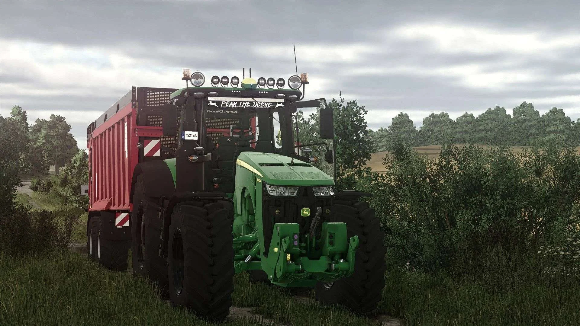 FS25 John Deere 8R Series Edit v1.6 Tractors Mod FS25 Mod Free Download