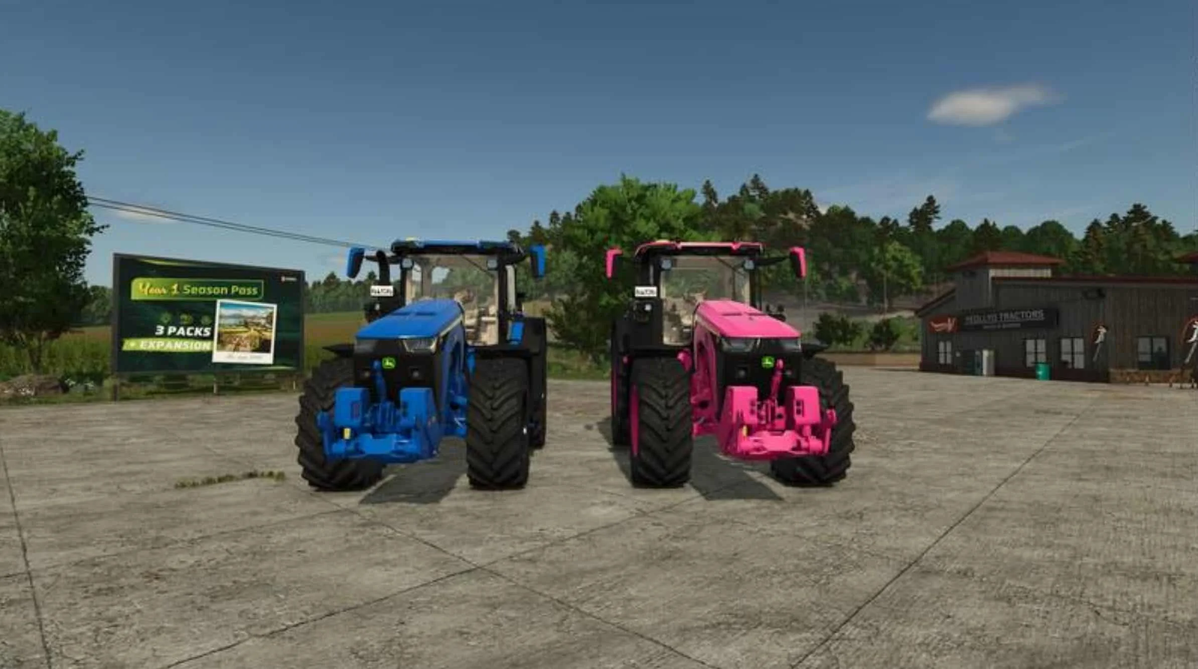 FS25 John Deere 8R Series v1.0 Tractors Mod FS25 Mod Free Download