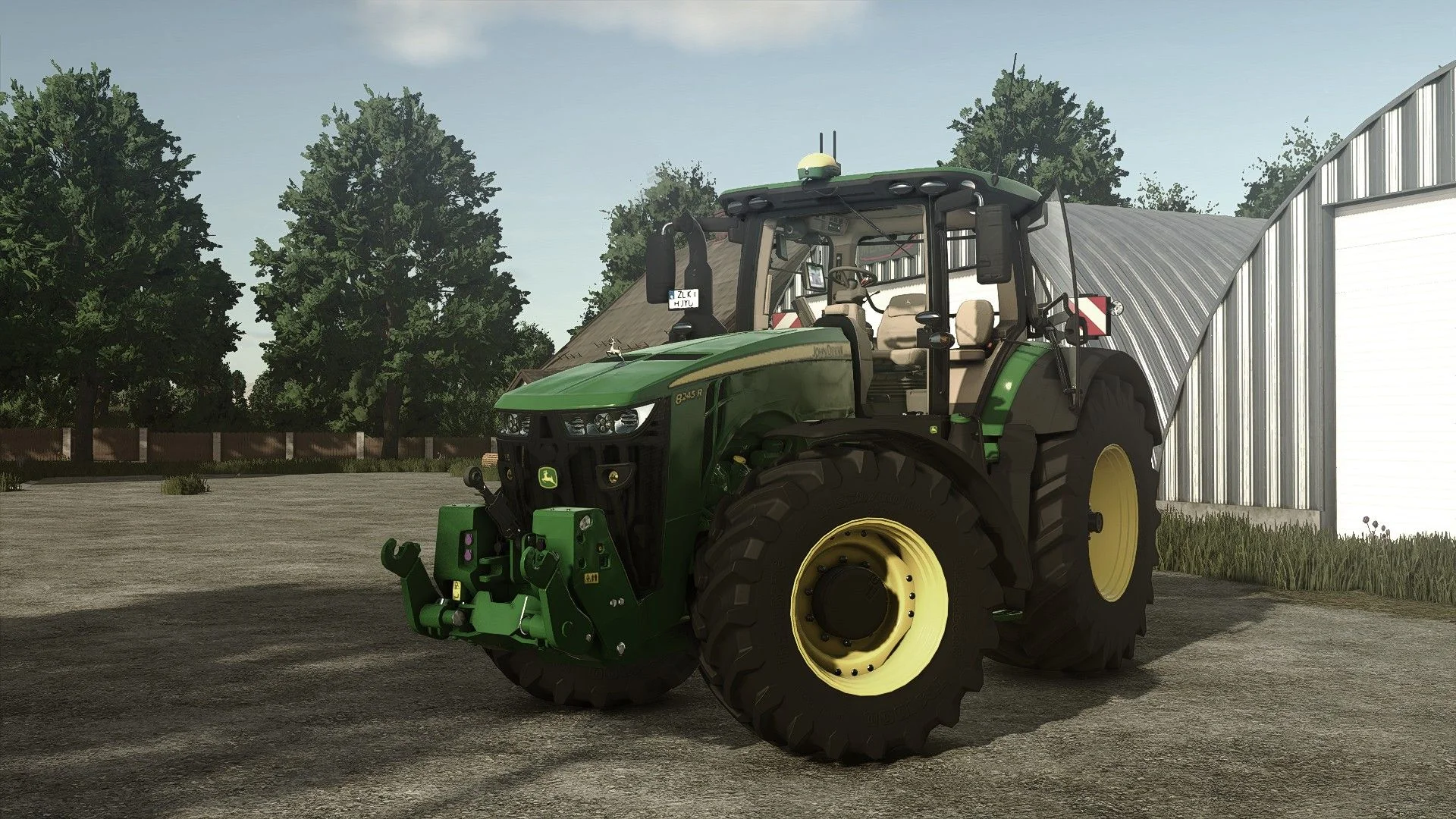 FS25 John Deere 8R Series V1.3 Tractors Mod FS25 Mod Free Download