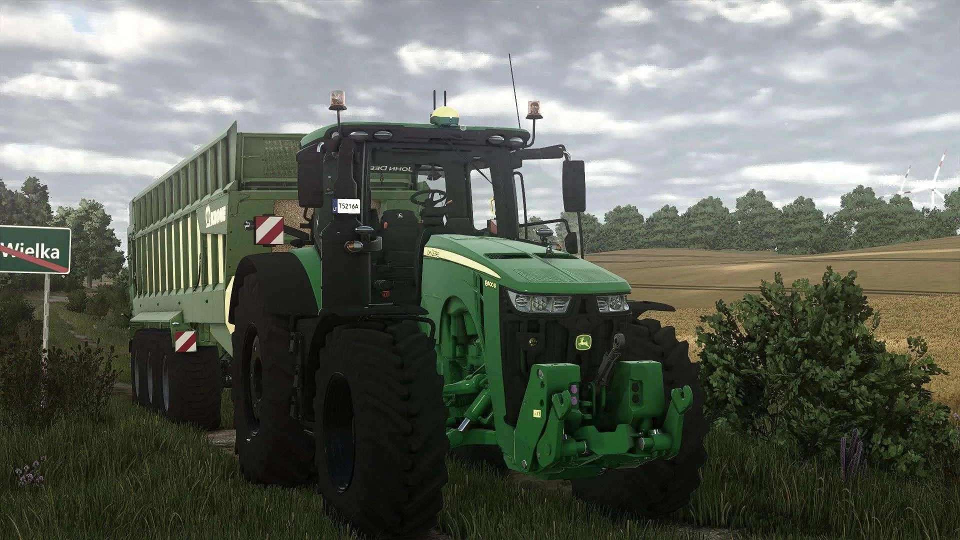 FS25 John Deere 8R Series v1.5 Tractors Mod FS25 Mod Free Download