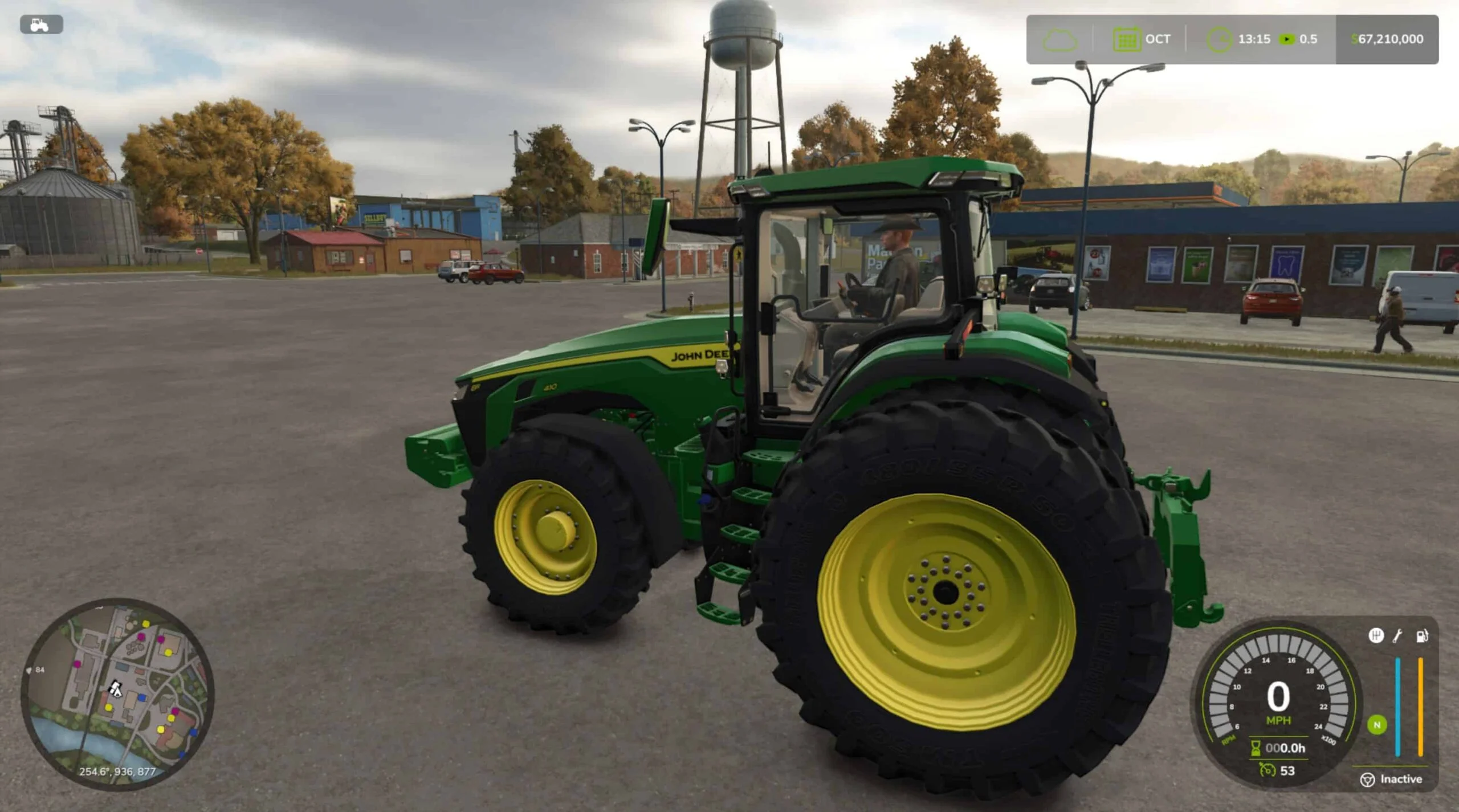 FS25 John Deere 8R Tractor V1.0 Tractors Mod FS25 Mod Free Download