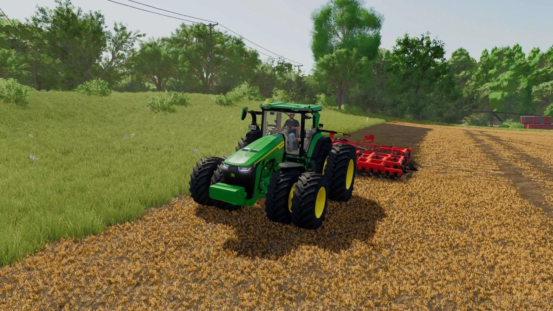 FS25 John Deere 8R US v1.0.1 Tractors Mod FS25 Mod Free Download