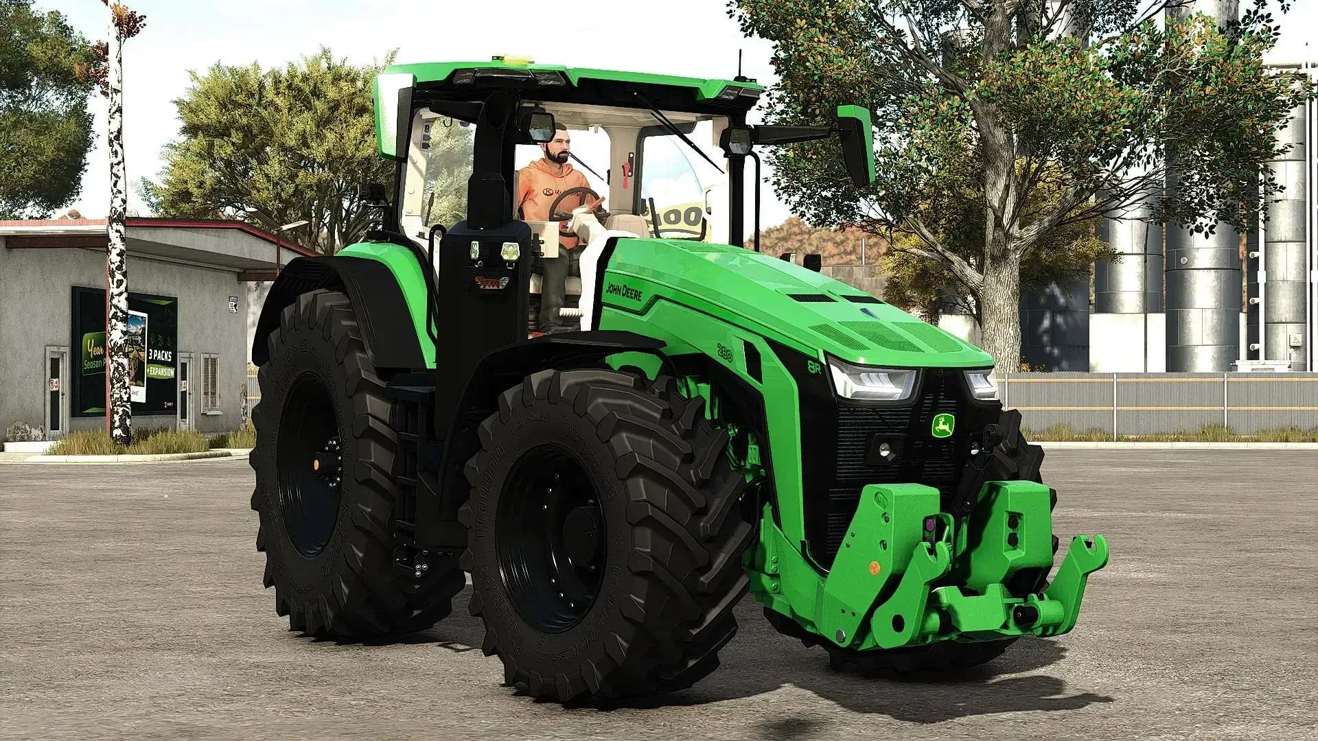 FS25 John Deere 8R v1.0.0.1 Tractors Mod FS25 Mod Free Download