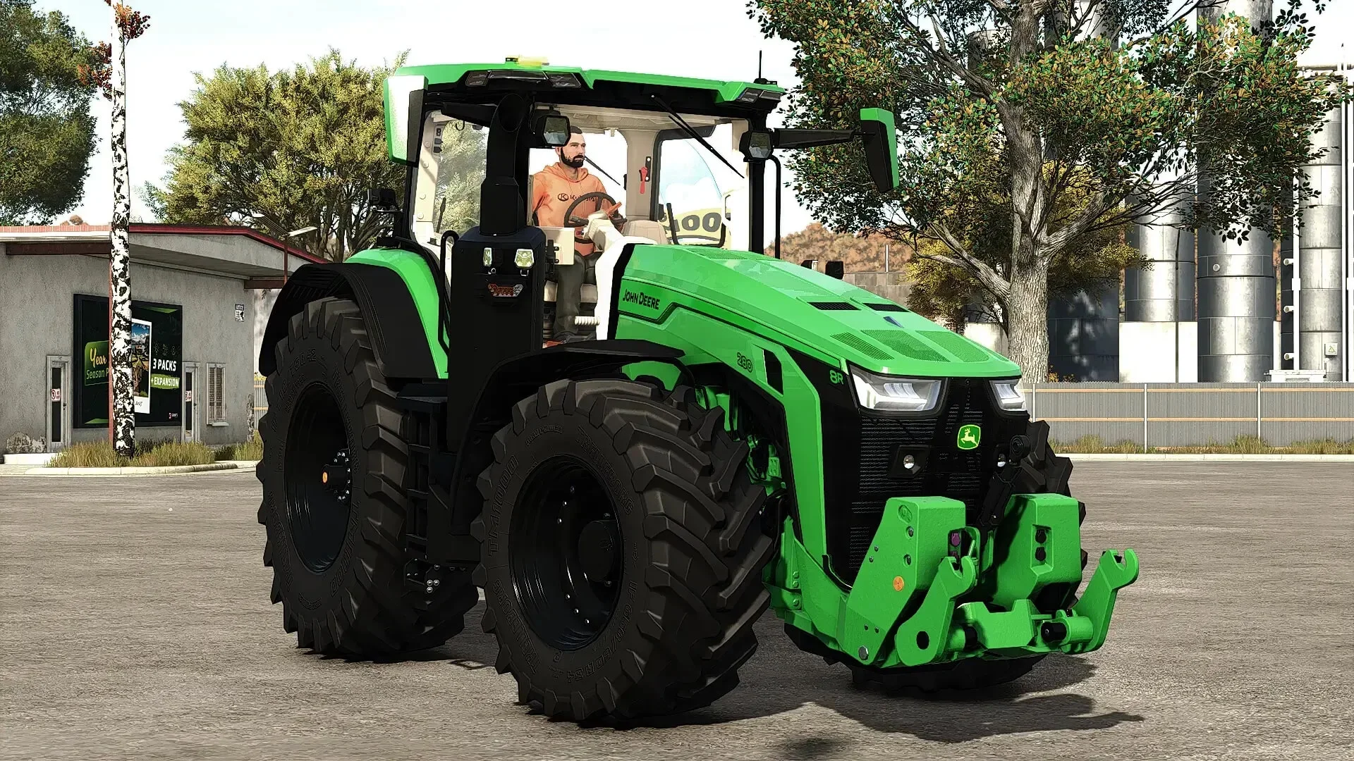 FS25 John Deere 8R v1.0 Tractors Mod FS25 Mod Free Download