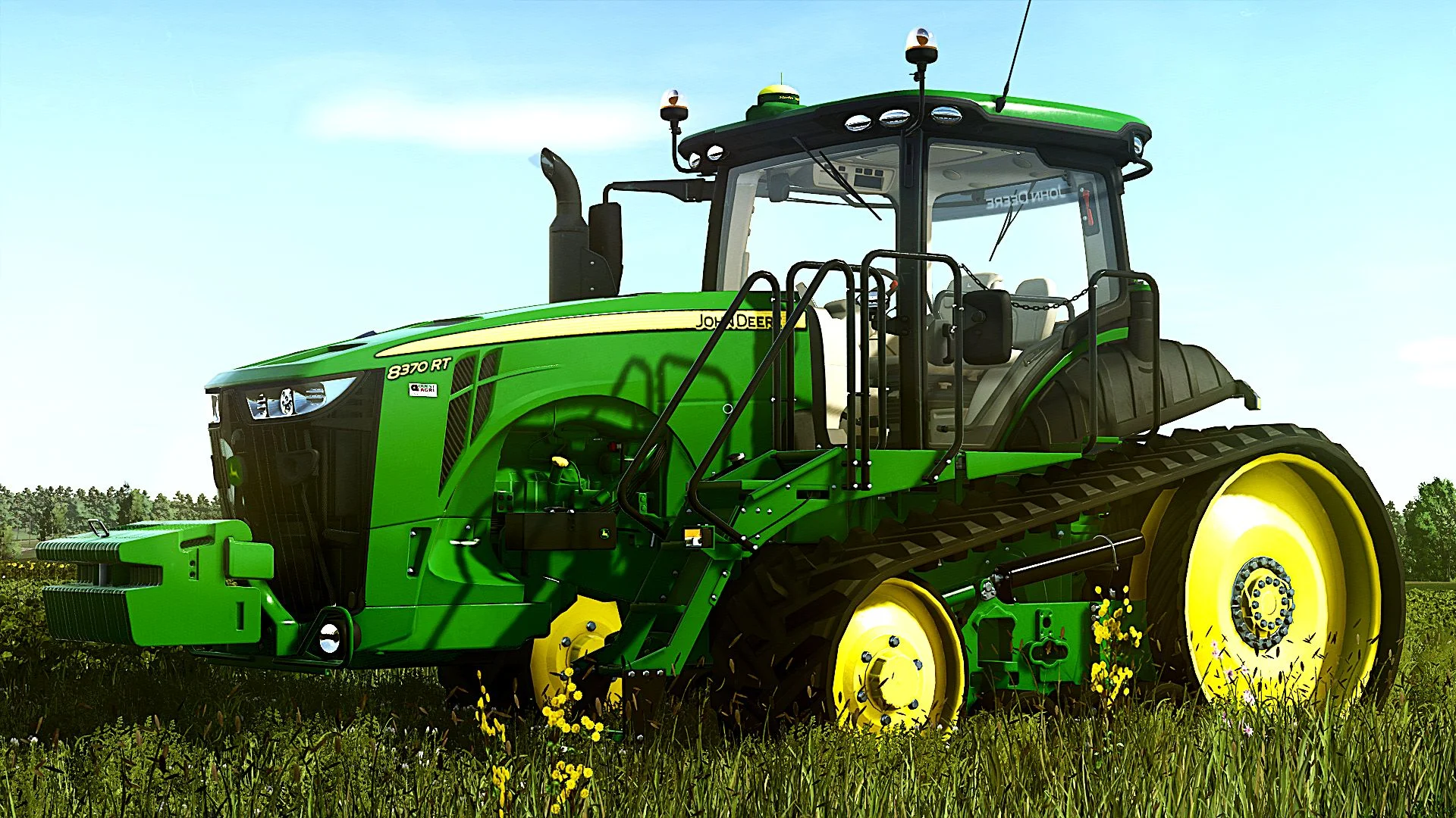 FS25 John Deere 8RT 2018 V1.0 Tractors Mod FS25 Mod Free Download