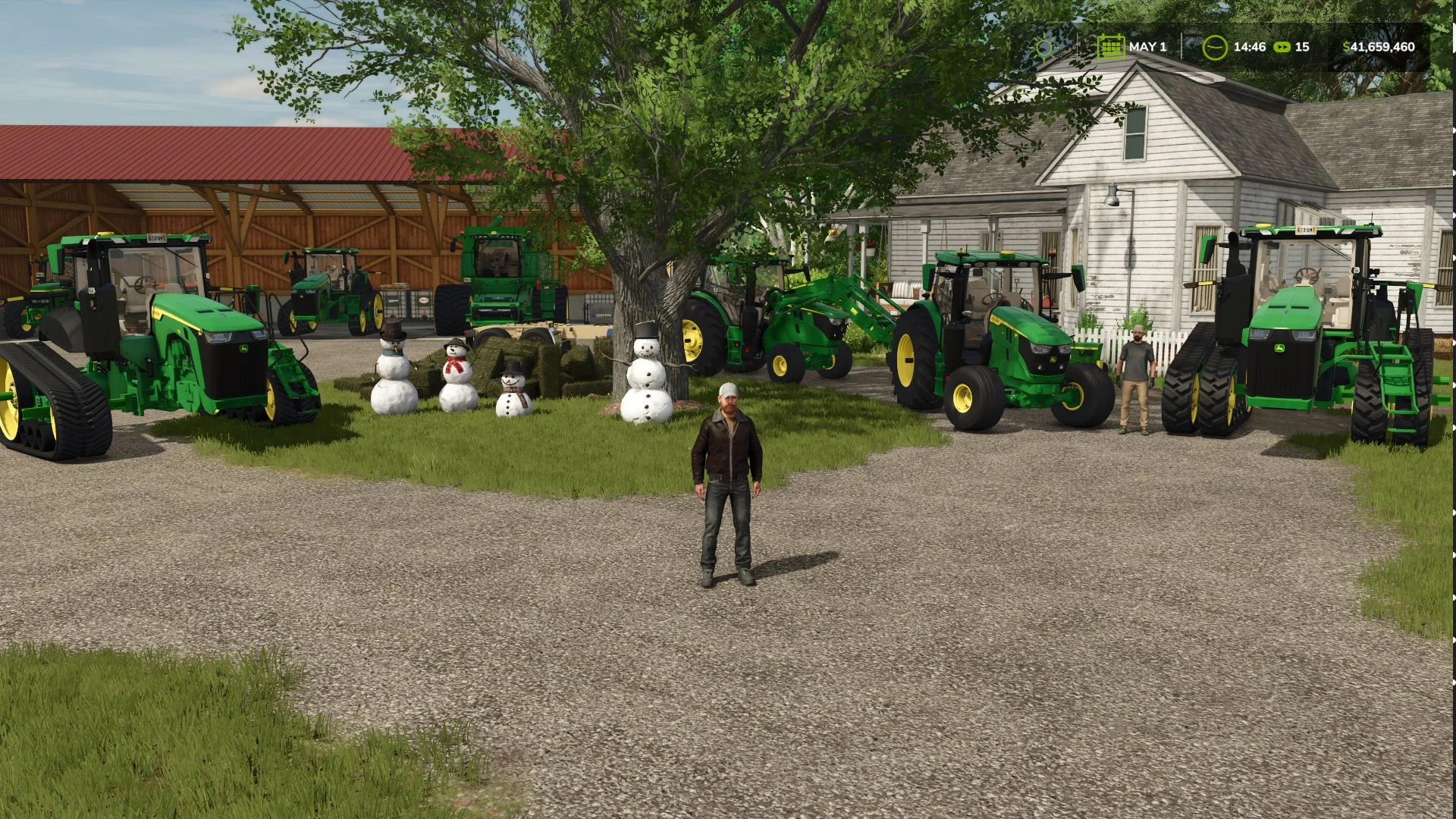 FS25 John Deere 8RT V1.0 Tractors Mod FS25 Mod Free Download