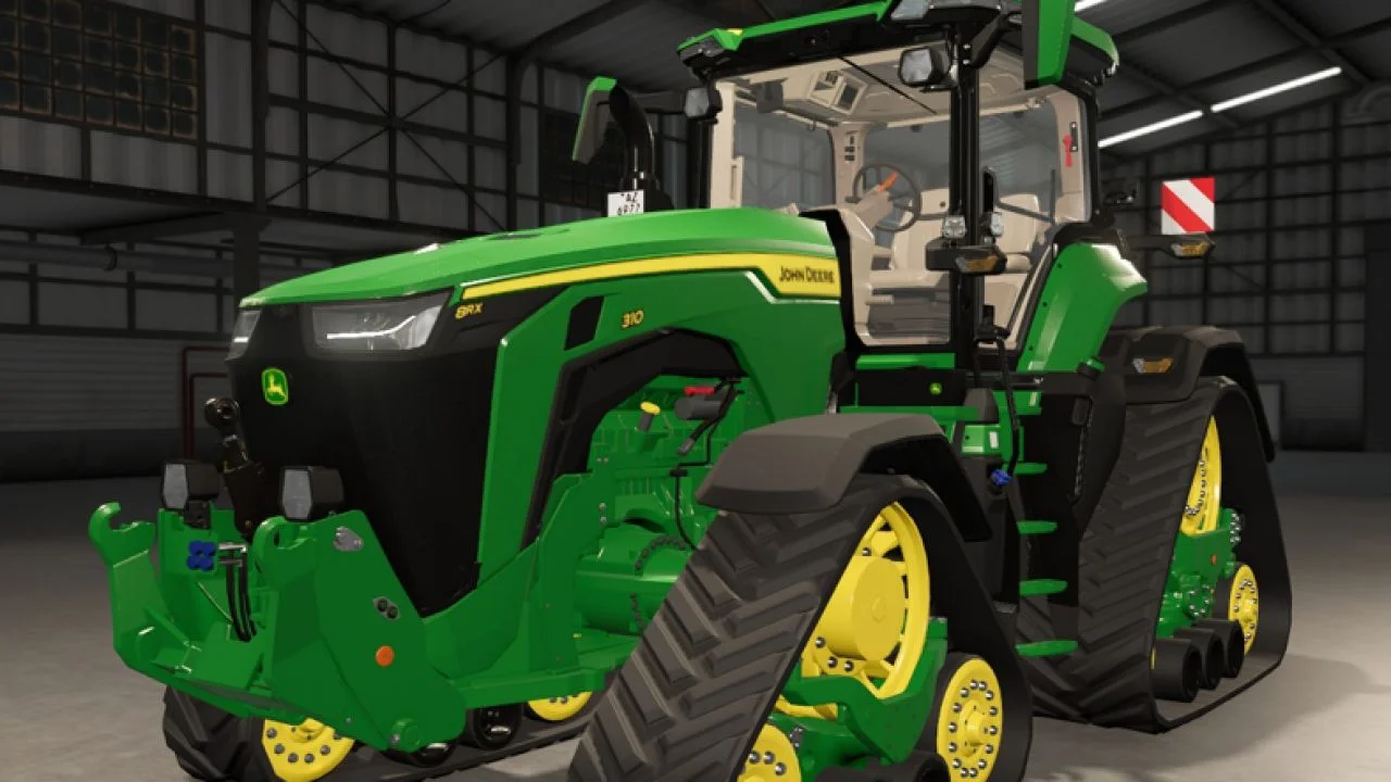 FS25 John Deere 8RX Series EU V6.9.7.7 Tractors Mod FS25 Mod Free Download