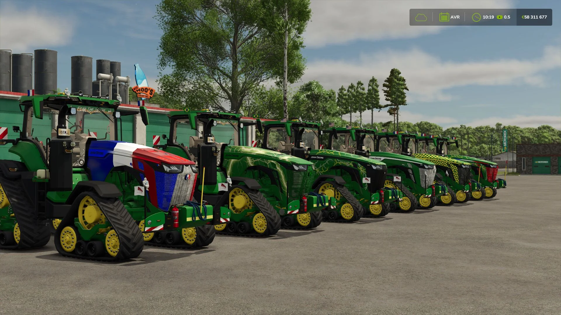 FS25 John Deere 8RX Special v1.0 Tractors Mod FS25 Mod Free Download