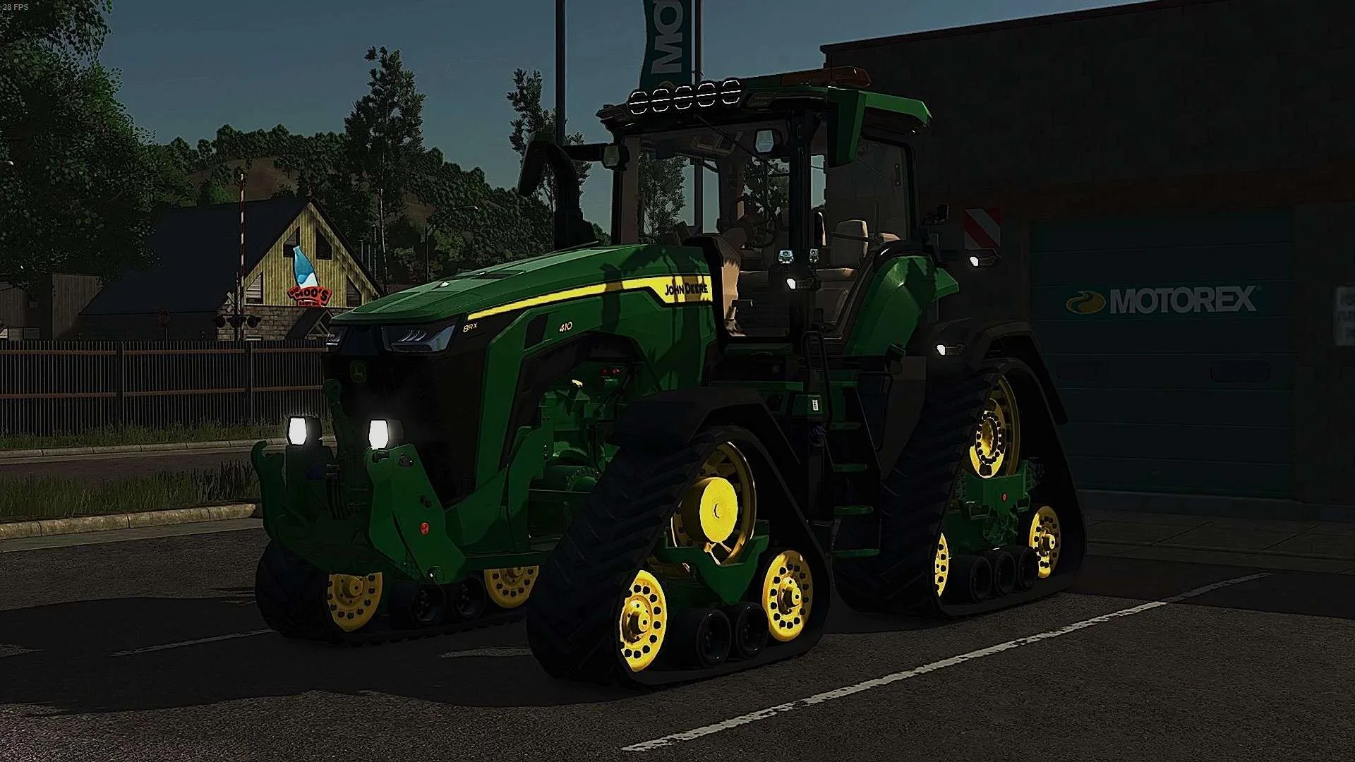 FS25 John Deere 8RX v1.0 Tractors Mod FS25 Mod Free Download