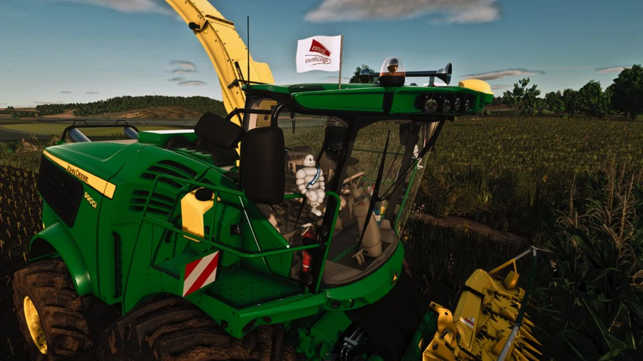 FS25 John Deere 9000 Series Edit v1.0 Tractors Mod FS25 Mod Free Download