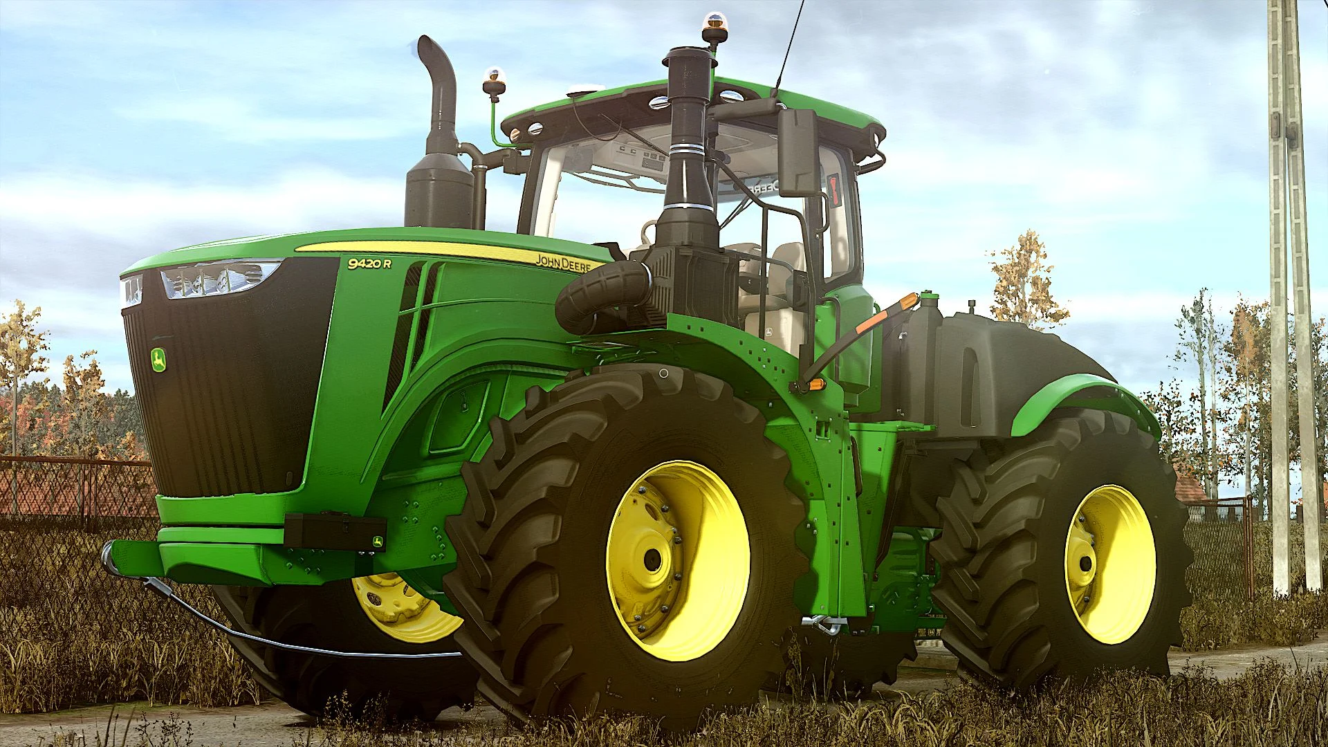 FS25 John Deere 9R 2016 V2.0 Tractors Mod FS25 Mod Free Download