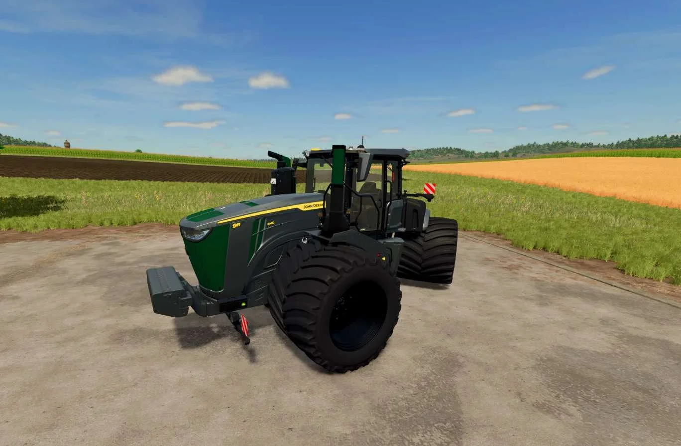 FS25 John Deere 9R Edit v1.0 Tractors Mod FS25 Mod Free Download