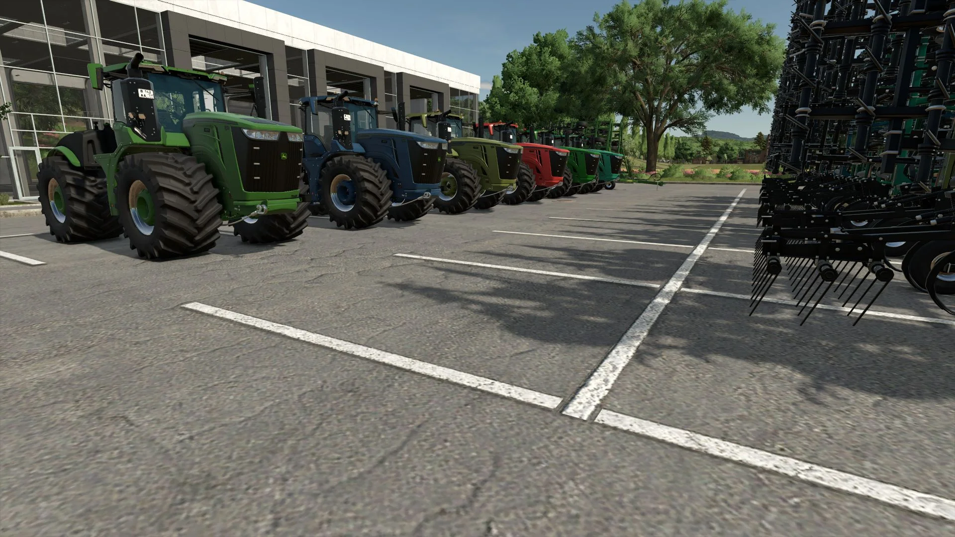 FS25 John Deere 9R Series Pack V1.0 Tractors Mod