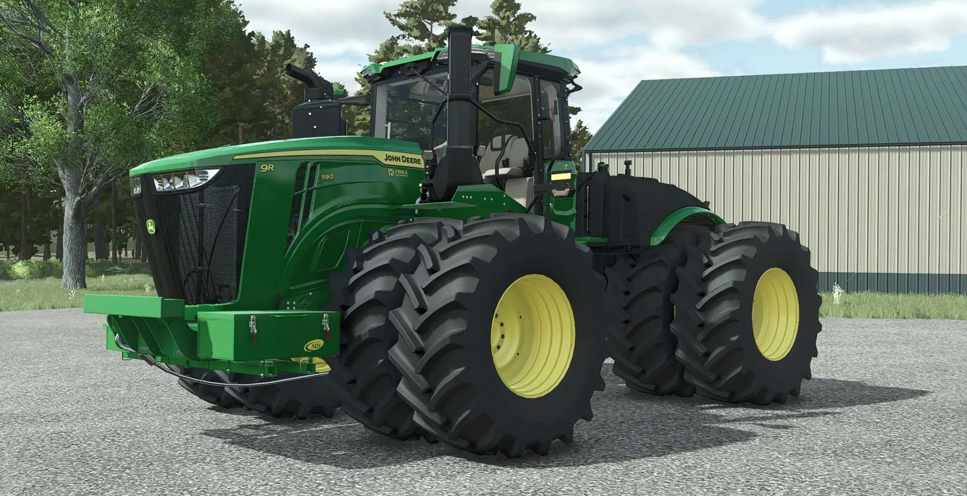 FS25 John Deere 9R Signature US Spec v1.0 Tractors Mod FS25 Mod Free Download