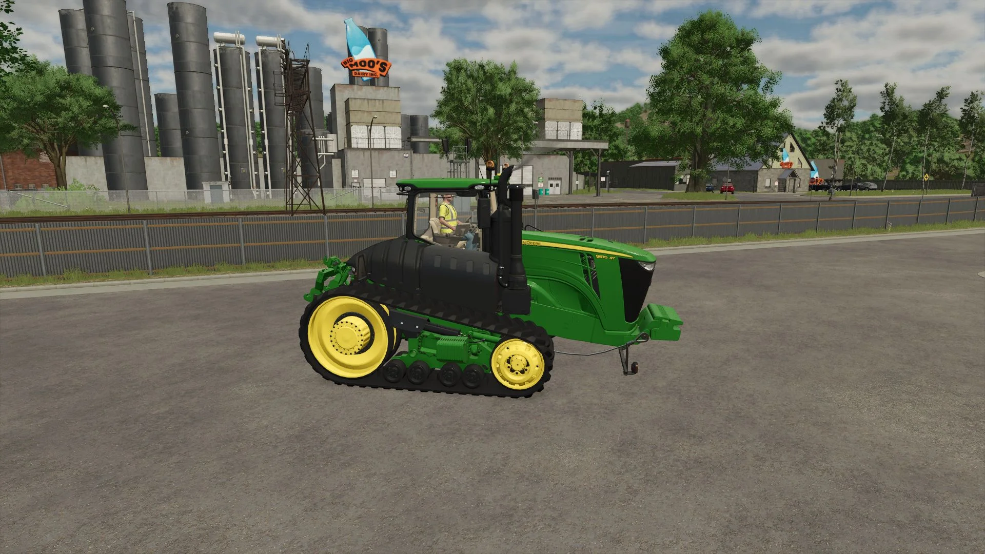 FS25 John Deere 9RT 2015 V1.0 Tractors Mod FS25 Mod Free Download