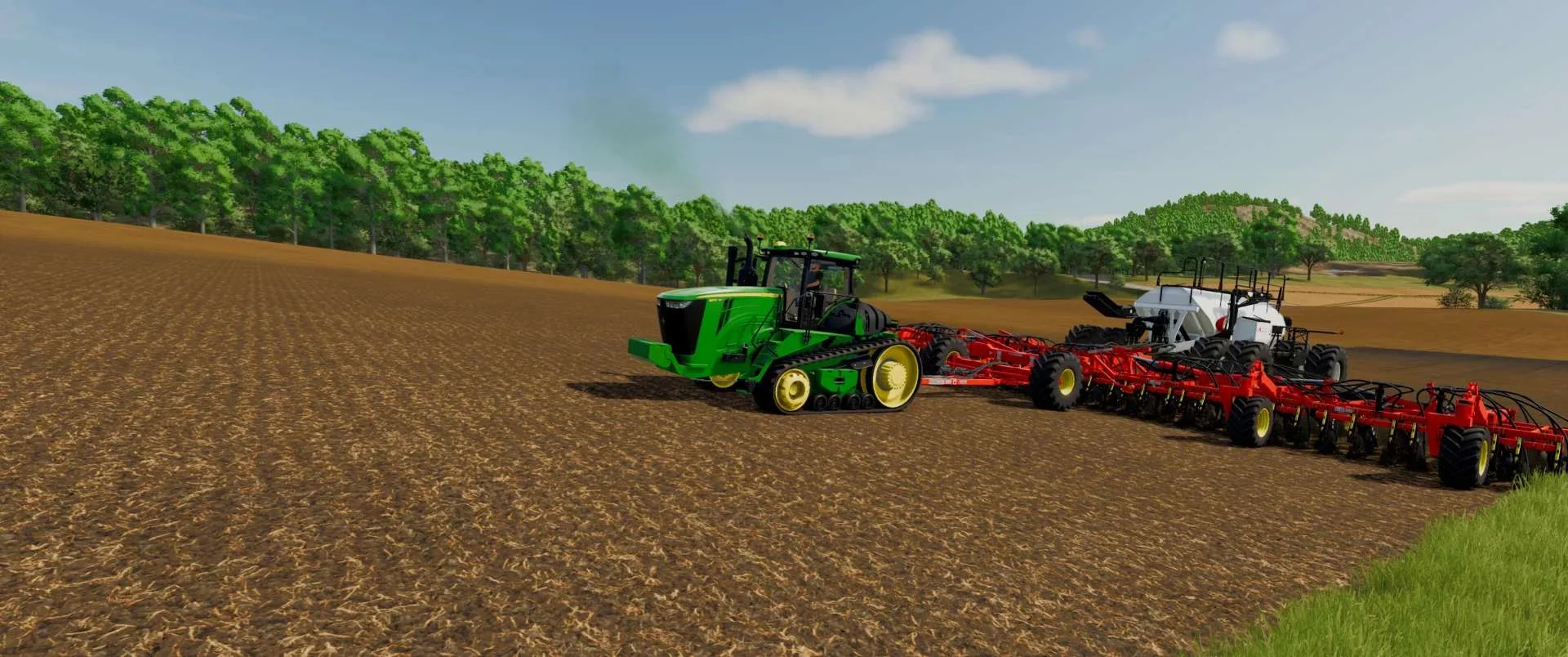 FS25 John Deere 9RT US v1.0 Tractors Mod FS25 Mod Free Download