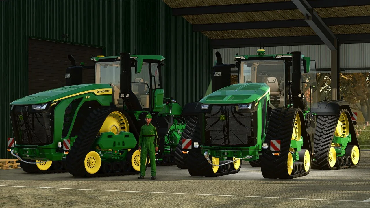 FS25 John Deere 9RX High-Horsepower Series V1.0 Tractors Mod